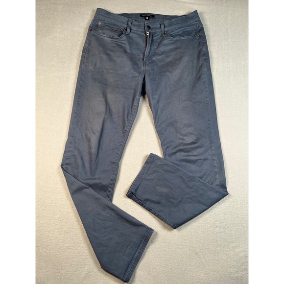 Lucky Brand Other - Lucky Brand Mens 34x32 Slim Straight Blue Chinos Pants Casual Office